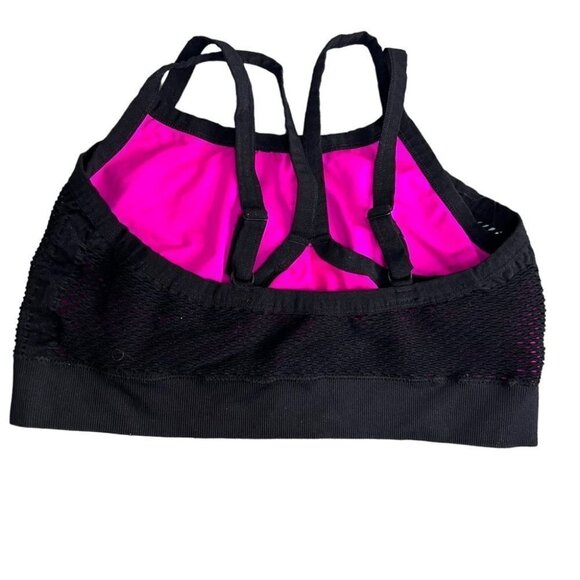 PENNINGTON’S Nola Black & Pink  Activewear Sports Bra - Picture 3 of 7